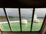 Blick aus dem Schiff